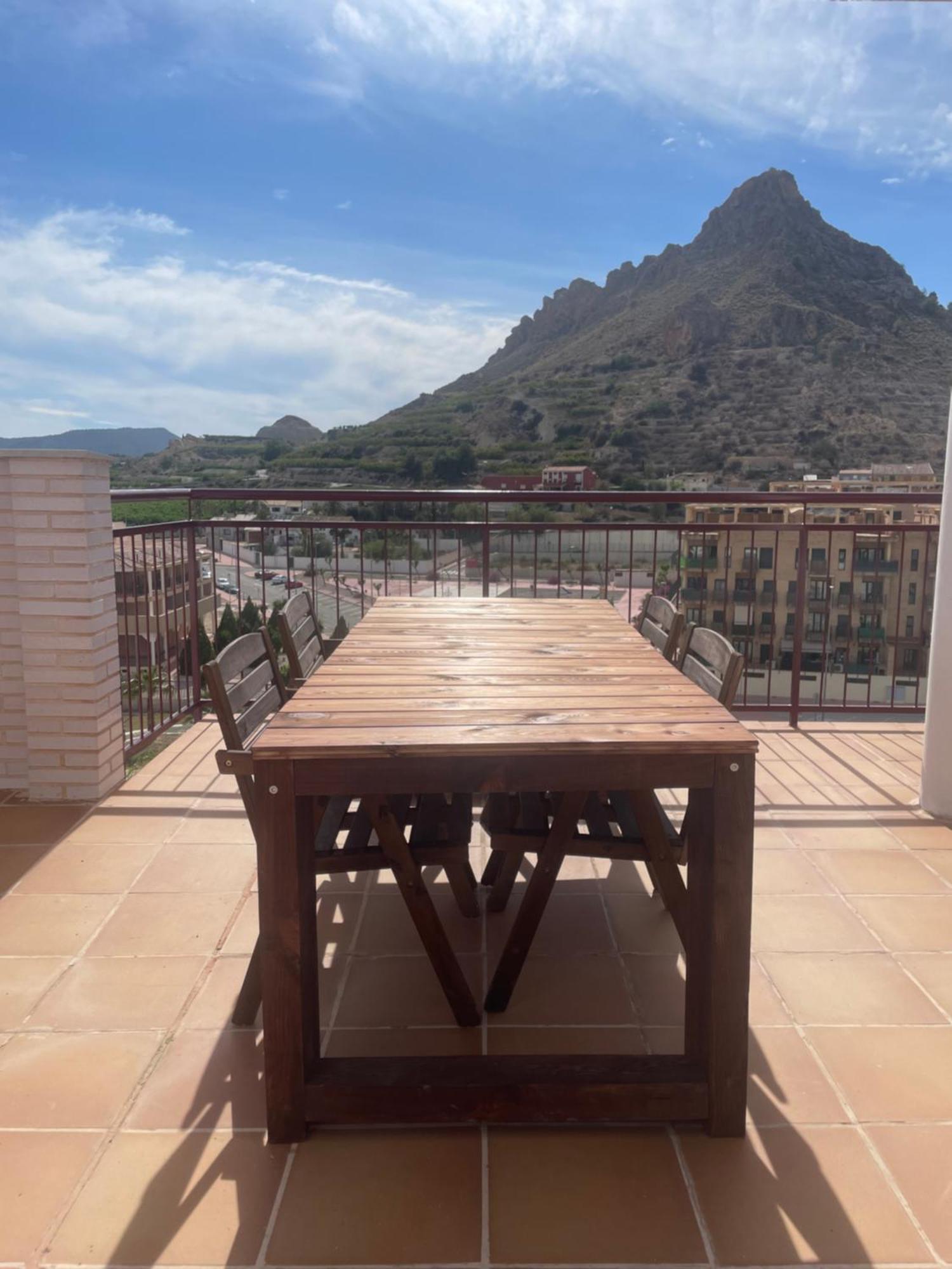 Apartmán Atico Con Terraza, Piscina Y Jacuzzi Villanueva de Río Segura Exteriér fotografie